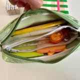 ペチカペンケースPETTICKA本革ラメmememeペンケース　ラメグリーン mememe!ペンケース ラメグリーン – PETTICA