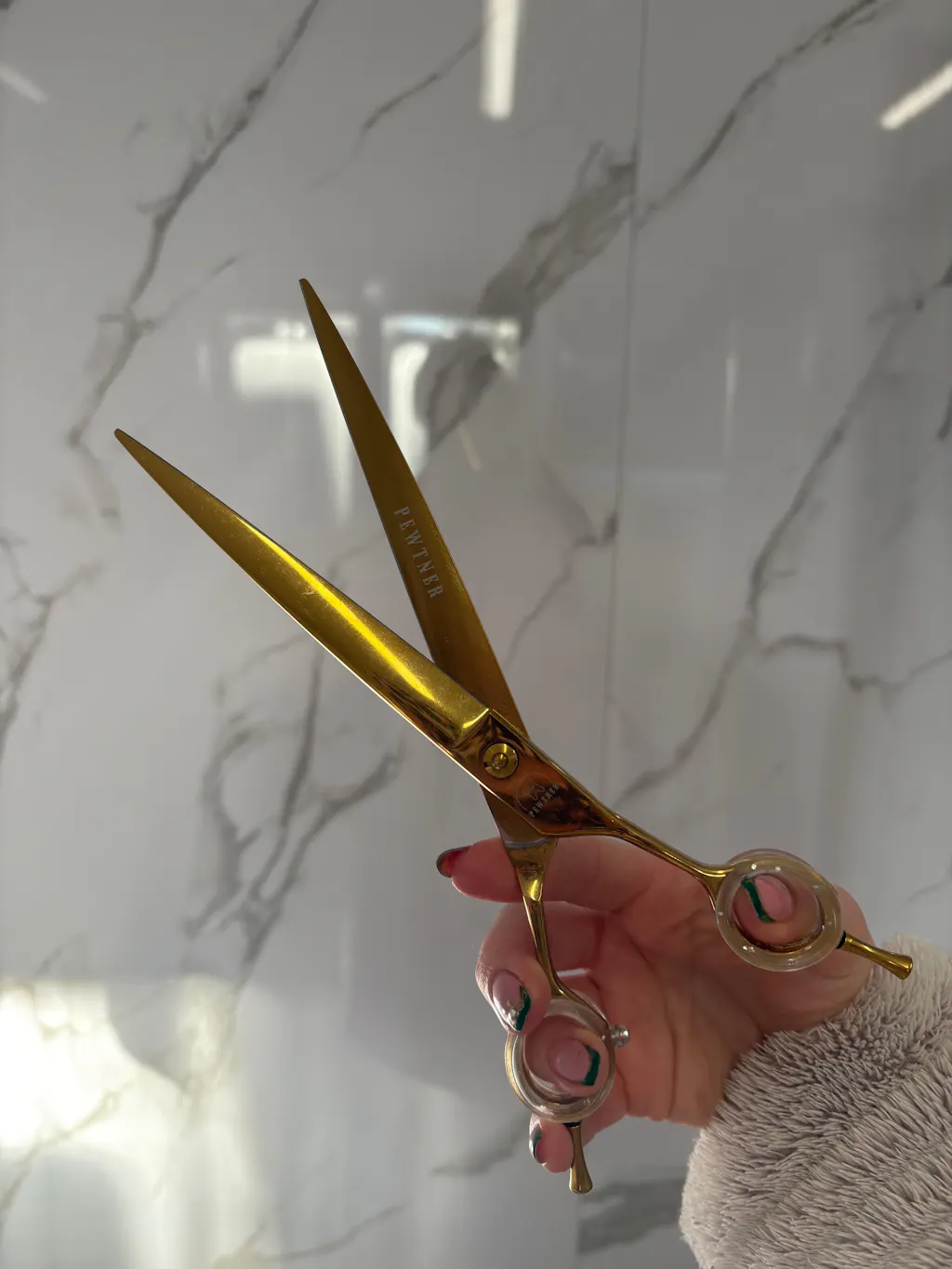 Gold CNC Master Straights - Grooming Scissors – Pewtner Grooming