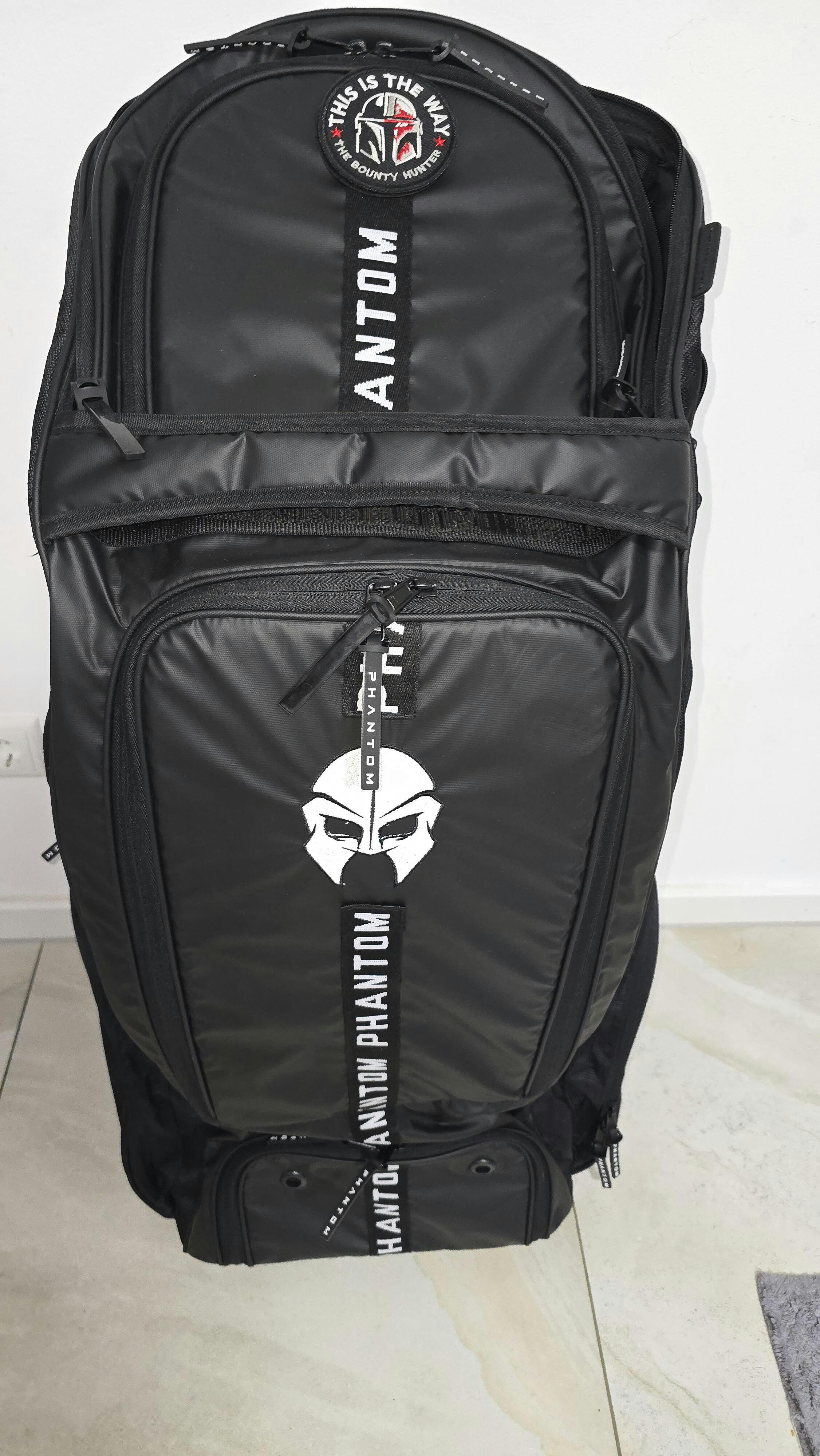 2024 PS7 Wheelie Duffle Black Phantom Cricket