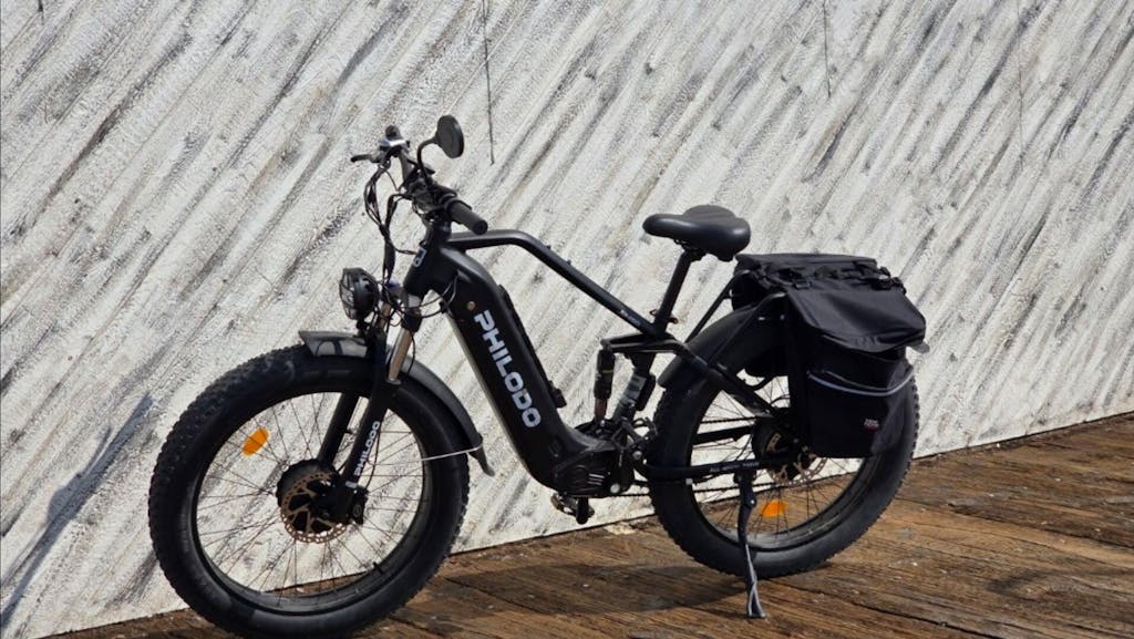 PHILODO Jumbo Dual Motor Dual Battery Full Suspension Electric Bike ...