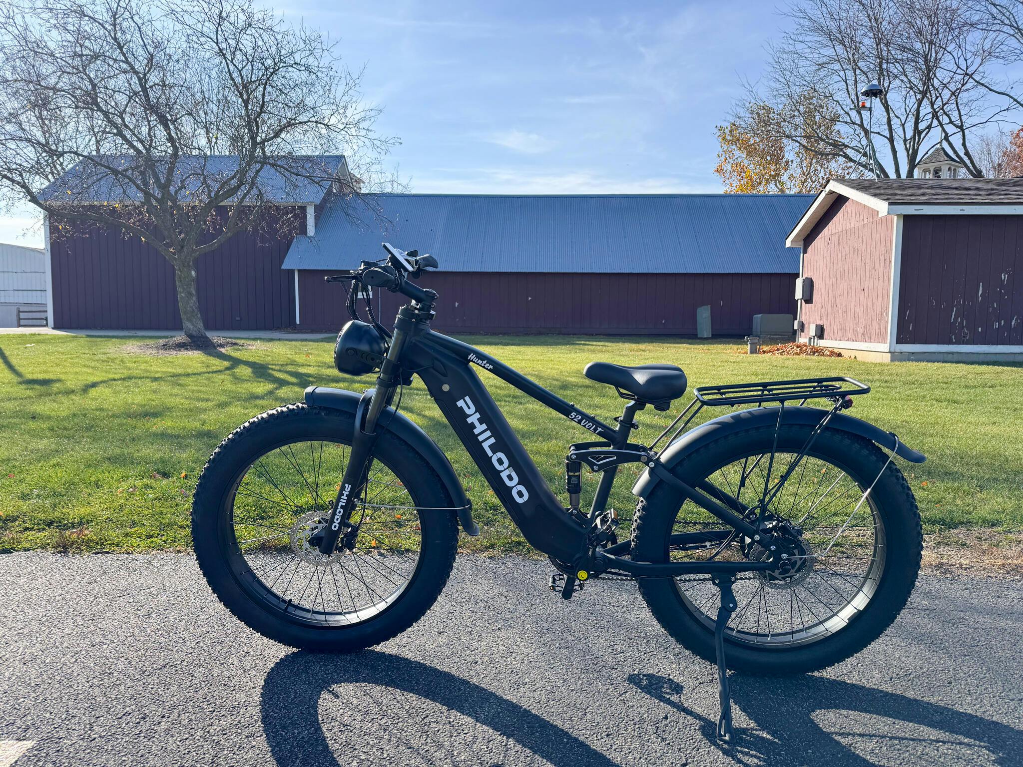 電動自転車　PHILODO PHILODO Hunter 52V Full Suspension Electric Bike – PHILODO BIKES