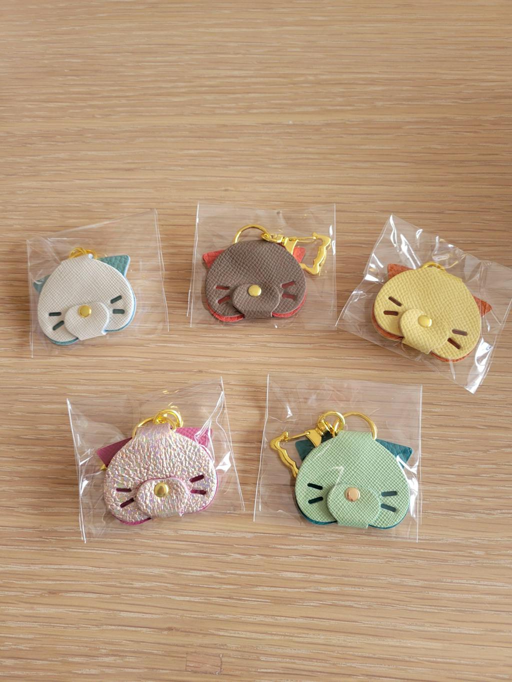 にゃんフェイスニャーホルダー ガチャ 　(5匹SET)