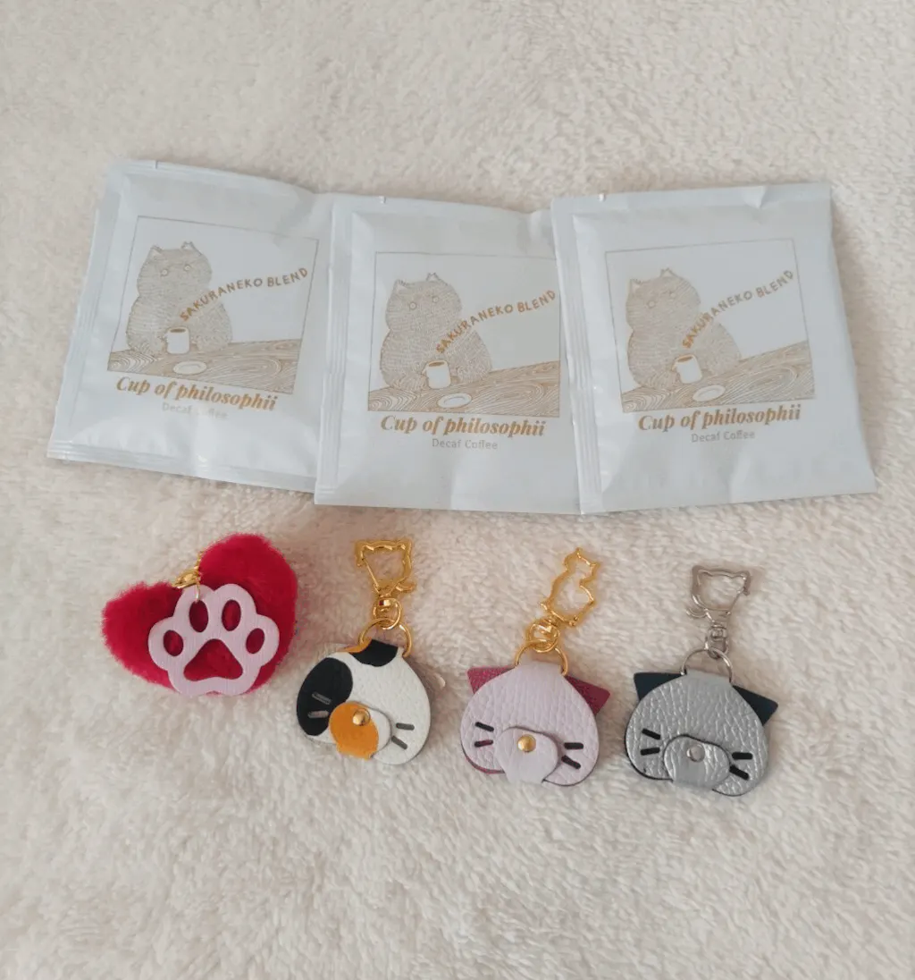 にゃんフェイスニャーホルダー ガチャ 　(1匹)