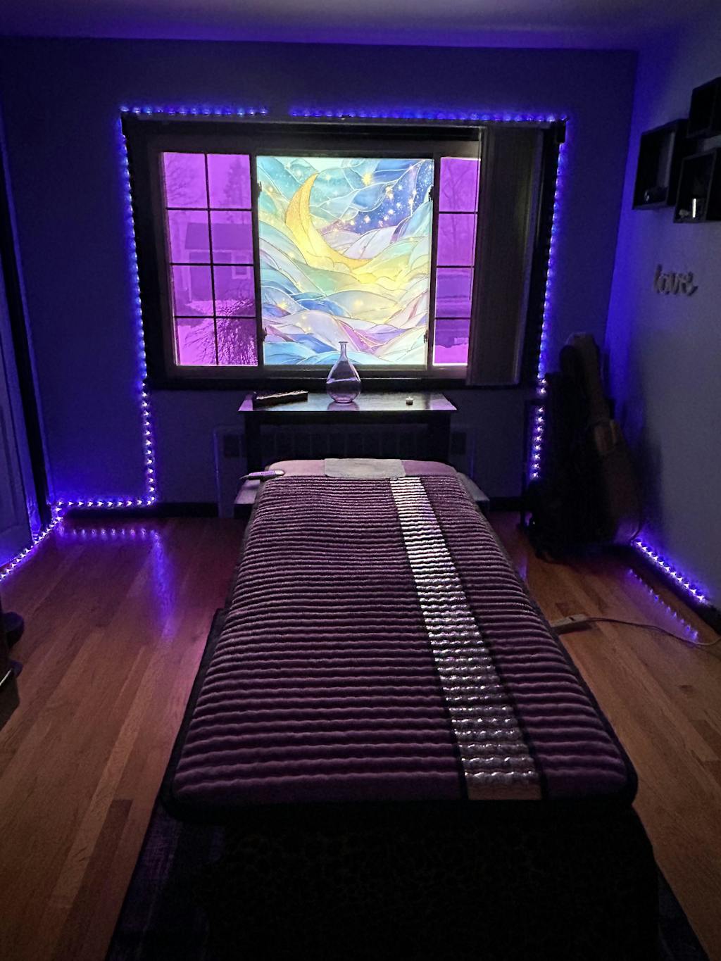 PHYMAT Infrared Mat with Amethyst Tourmaline Stones