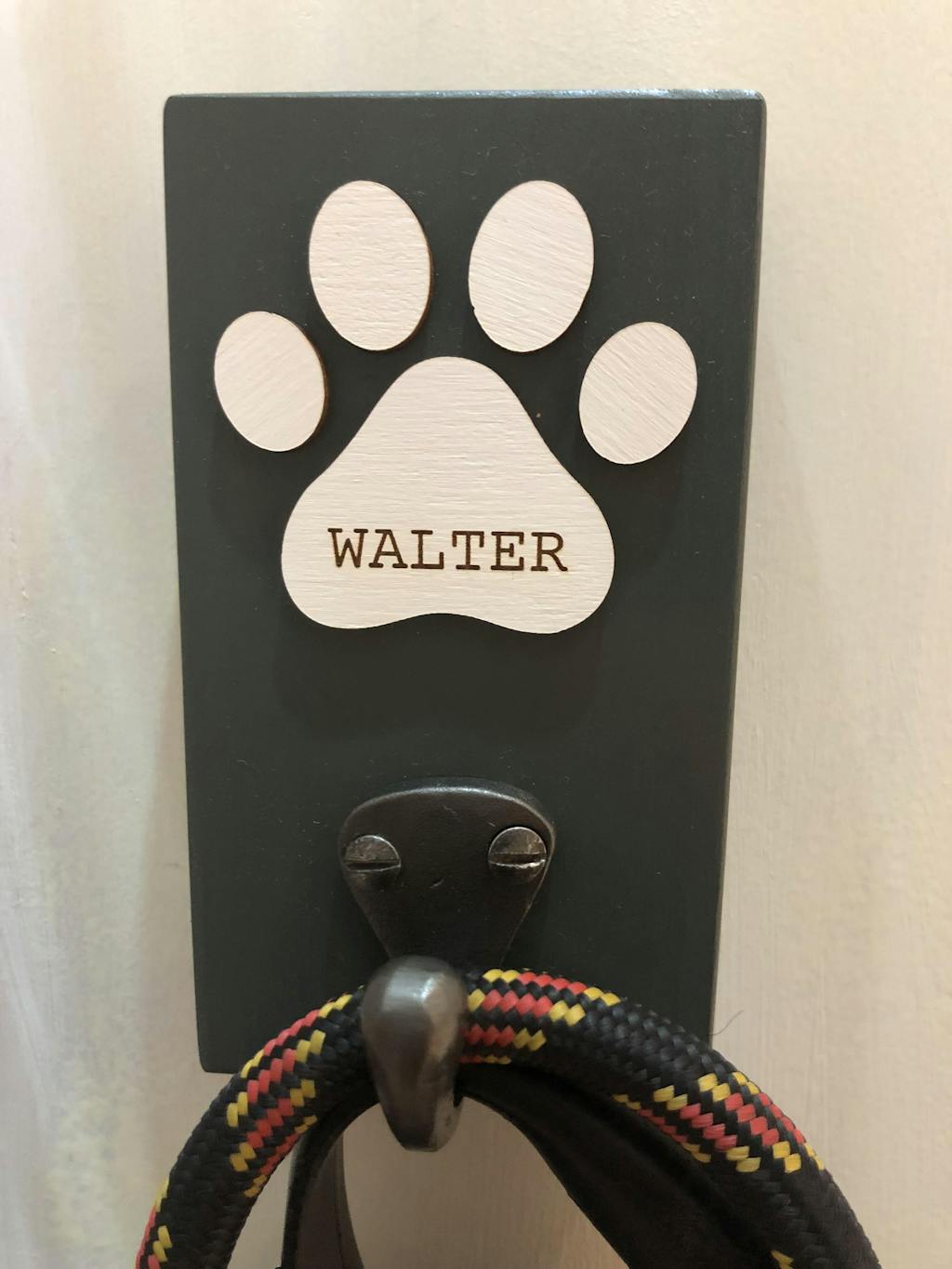 Personalised Dog Lead Hook