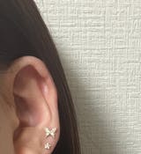 【新品未使用】 picollet PT プラチナ DIAMOND FLOWER 新品未使用】 picollet PT プラチナ DIAMOND FLOWER