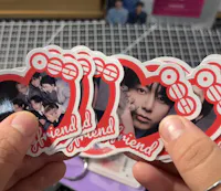 BTS-Custom Heart Stickers