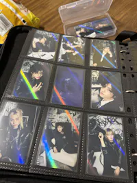 Laser Stripe Photocard