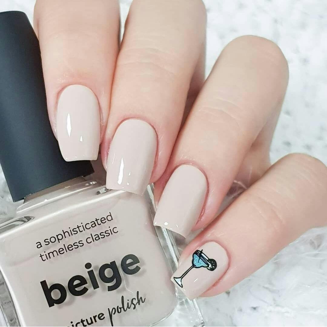 Buy Toasted Soft Beige Holographic Jelly Nail Polish Online in India - Etsy