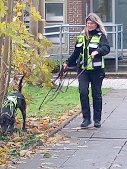 1201 Reflektierend Security Sicherheitsweste Multifunktionsweste Hundeführerweste Crew Presse Staff