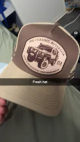 Born In Backcountry Trucker Cap