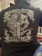 Hog Skull T-Shirt - Coal