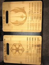 Star Wars - Come to the Dark Side We Have Cookies Cutting Board – Pikes  Peak Laser