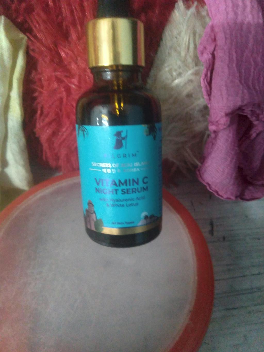 Vitamin C Night Serum Korean KBeauty Pilgrim Face Care