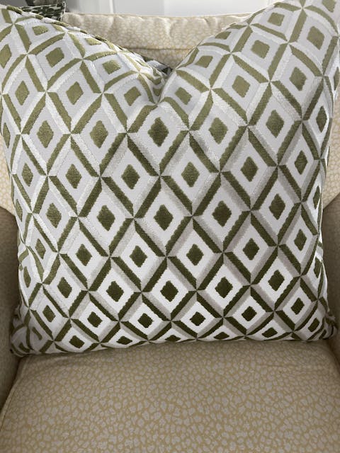 Linda B. - Custom Decorative Pillow Covers in COM - Customer's Own Material