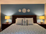 Chappana Medallion Pillow in Blue.