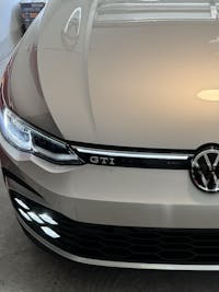 Metal ABS Grill 3D MK8 Style GTI R Wording Frame Emblem