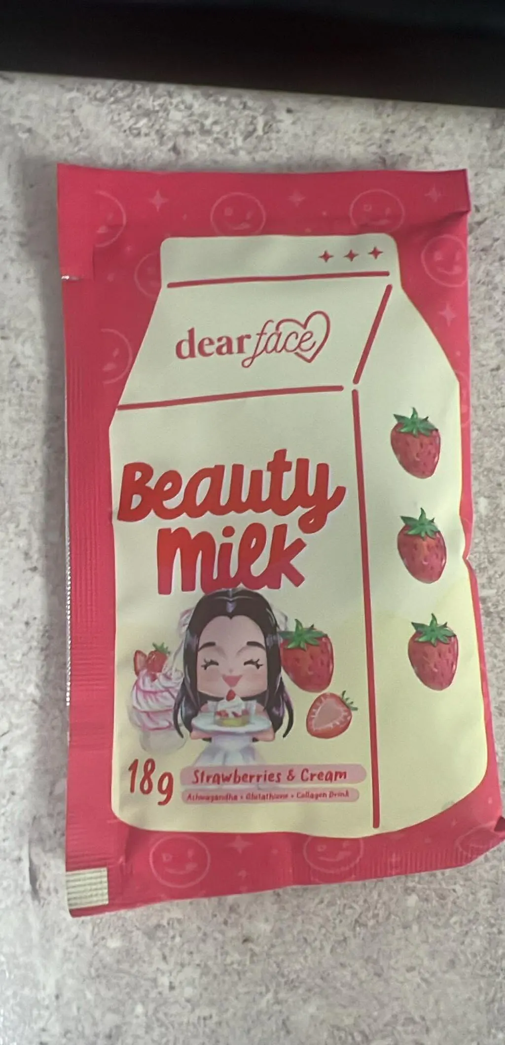 beauty milk glutathione review Amazon.com: Beauty Milk Dear Face Collagen Glutathione Drinks (180g,  Matcha) : Health & Household main image 0