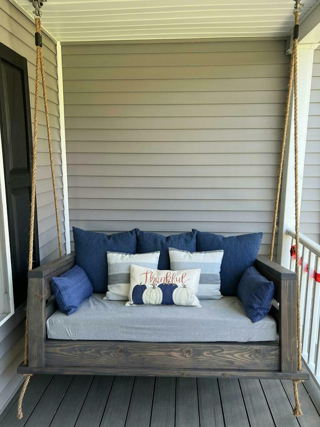 Crib Mattress Porch Swing Printable Plans Pine and Poplar