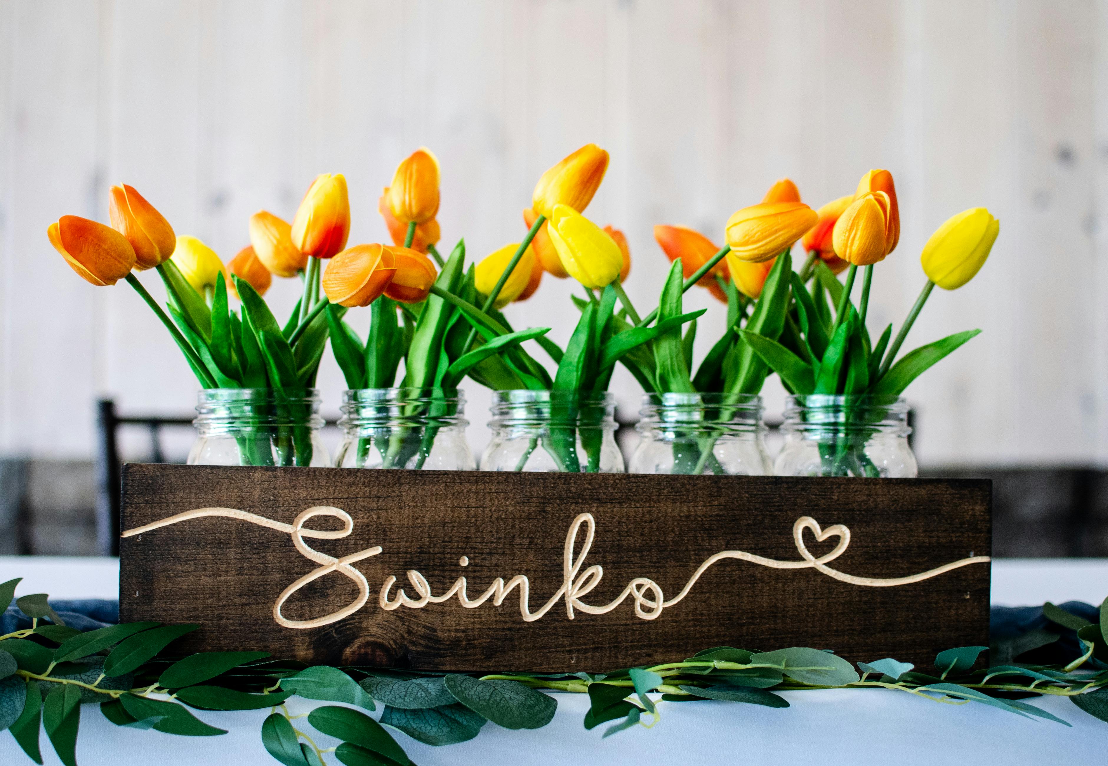 Mason Jar Holder Centerpiece Classic Pinecone Home