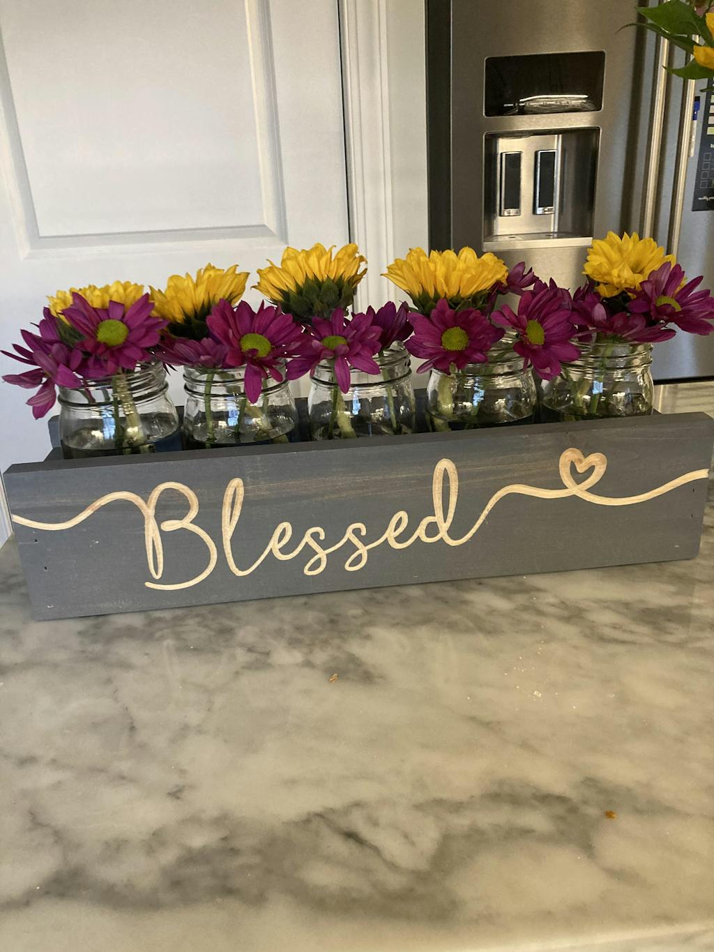 Mason Jar Holder Centerpiece Classic Pinecone Home