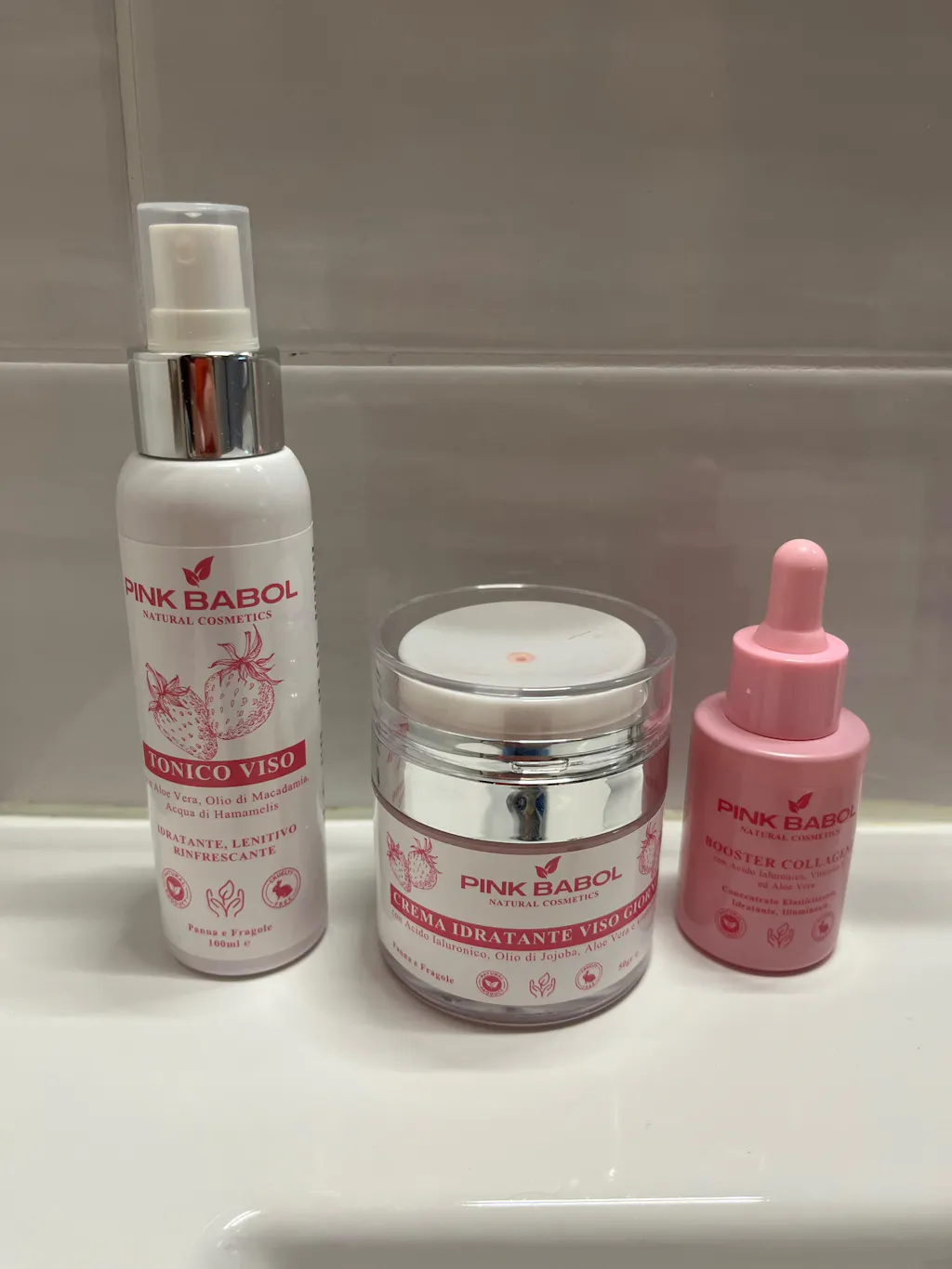 Booster Collagene con Acido ialuronico, Vitamina E ed Aloe Vera – Concentrato Elasticizzante, Idratante ed illuminante
