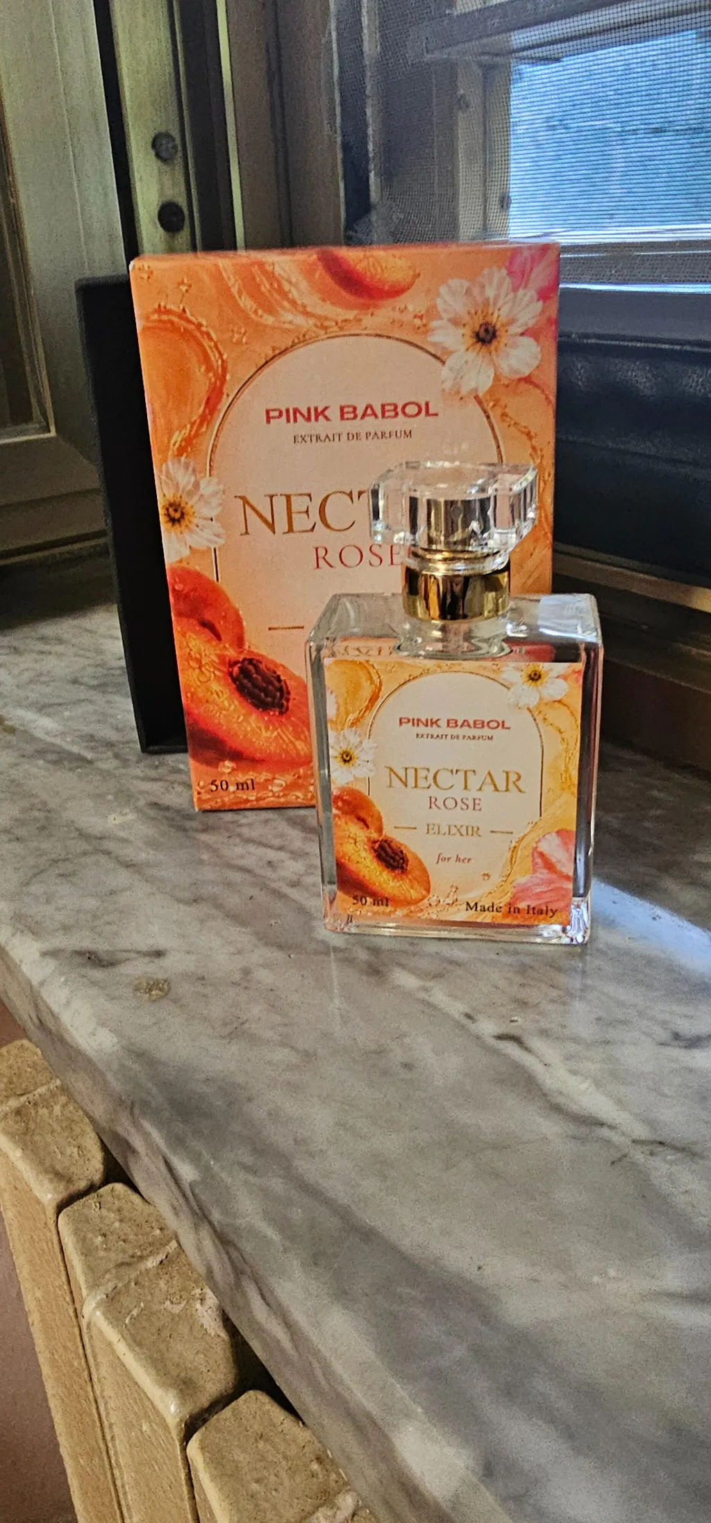 Nectar Rose Elixir Extrait de Parfum - Pesca, Melone, Vaniglia, Gelsomino, Rosa, Bergamotto FOR HER