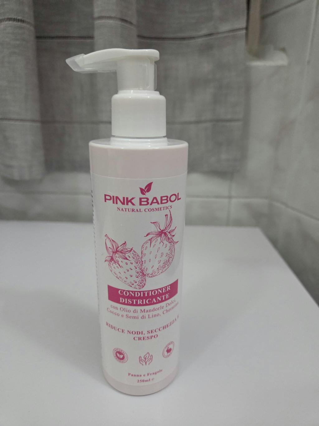 Conditioner Districante con Olio di Mandorle Dolci, Cocco e Semi di Lino, Cheratina – Riduce Nodi, Secchezza e Crespo