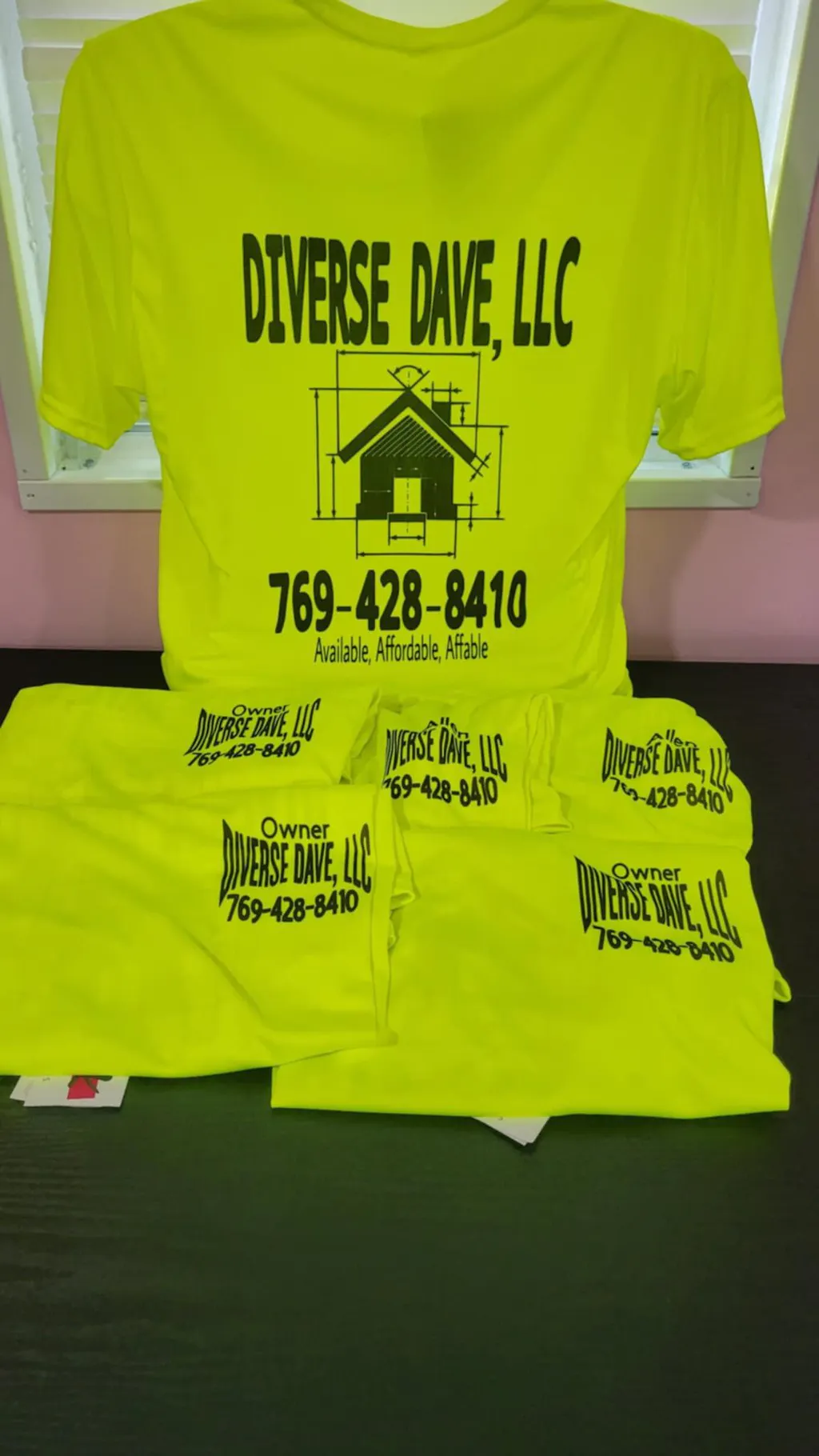 Custom Polyester/ Cotton Blend T-Shirt | Pink Innovations LLC ˜