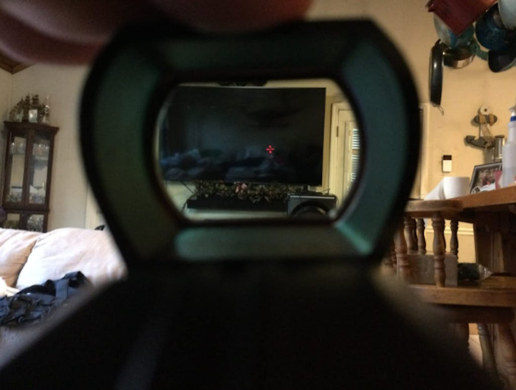 PINTY Red Dot Sight, 1x40 Reflex Sight with 2MOA Red Dot 8 Brightness