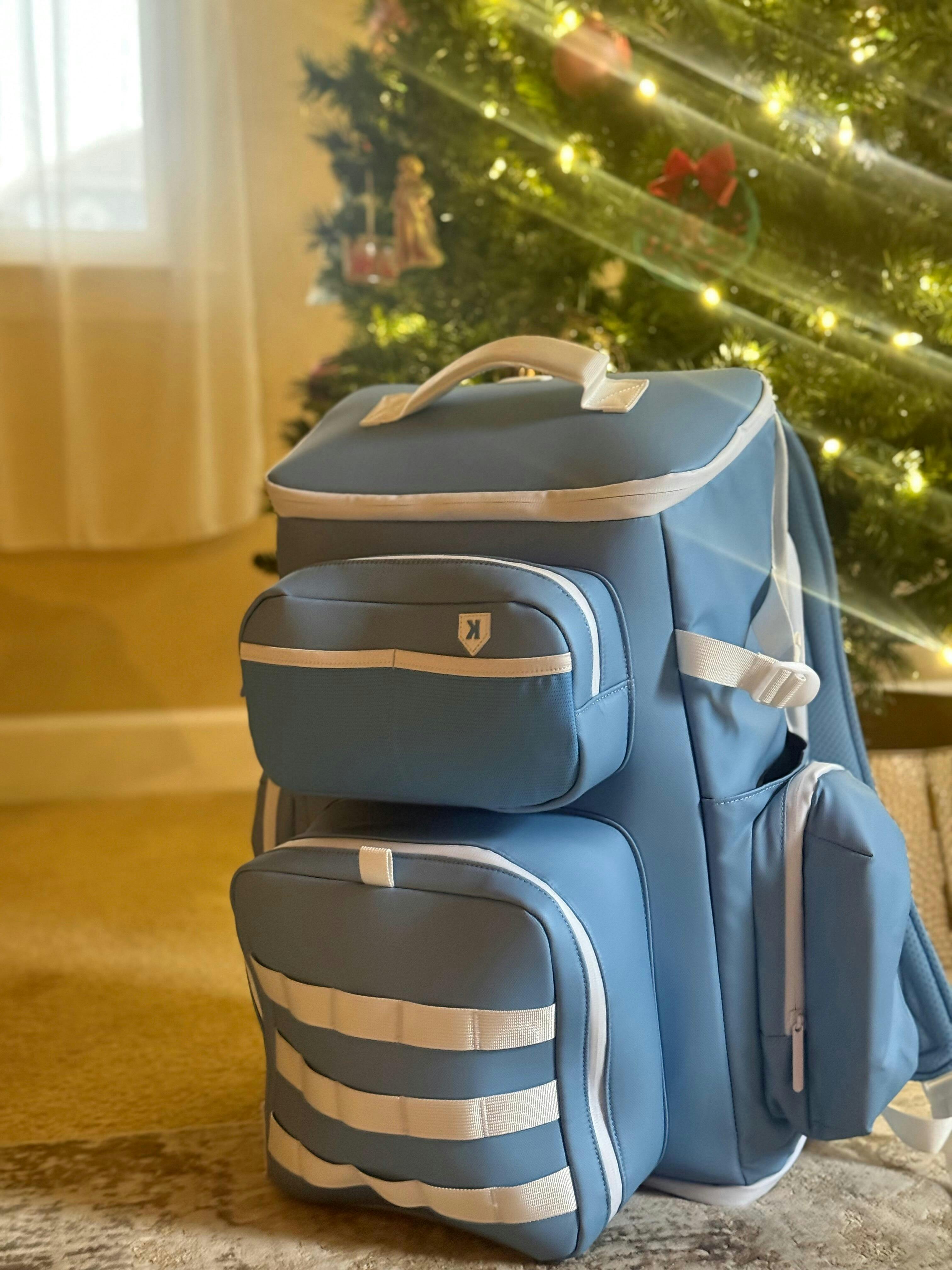 Pitchers Only White Shove Day Bag - Premium Baseball Bag