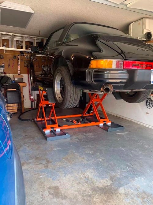 Katool Pneumatic/Electric Mid Rise Scissor Lift- 8000lb Capacity | KT-X80