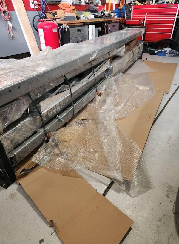 Triumph 8,000 lb Four Post Automotive Lift - Service Storage | NSS-8