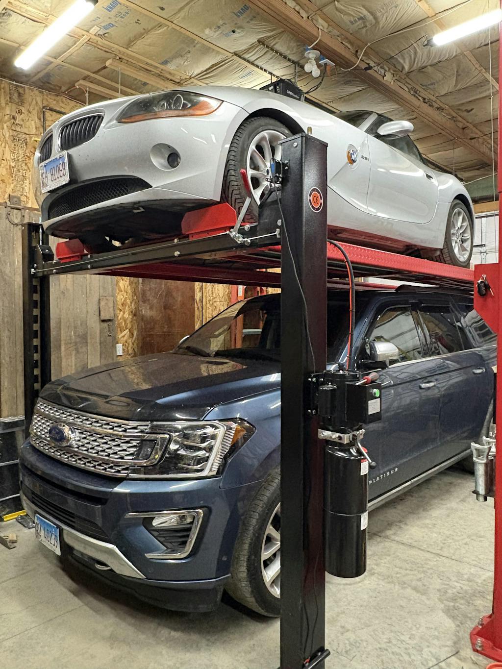 Katool 4 Post Storage Lift - 9,500lb Capacity | KT-4H950