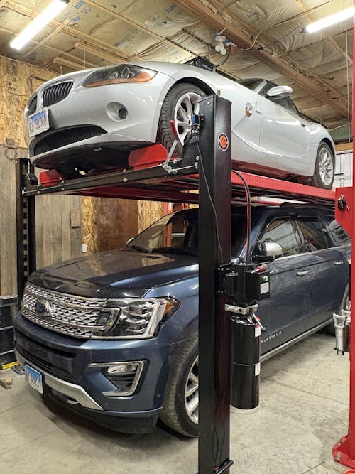 Katool 4 Post Storage Lift - 9,500lb Capacity | KT-4H950