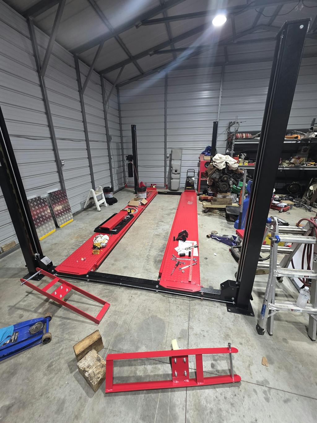 Katool 4 Post Storage Lift - 9,500lb Capacity | KT-4H950