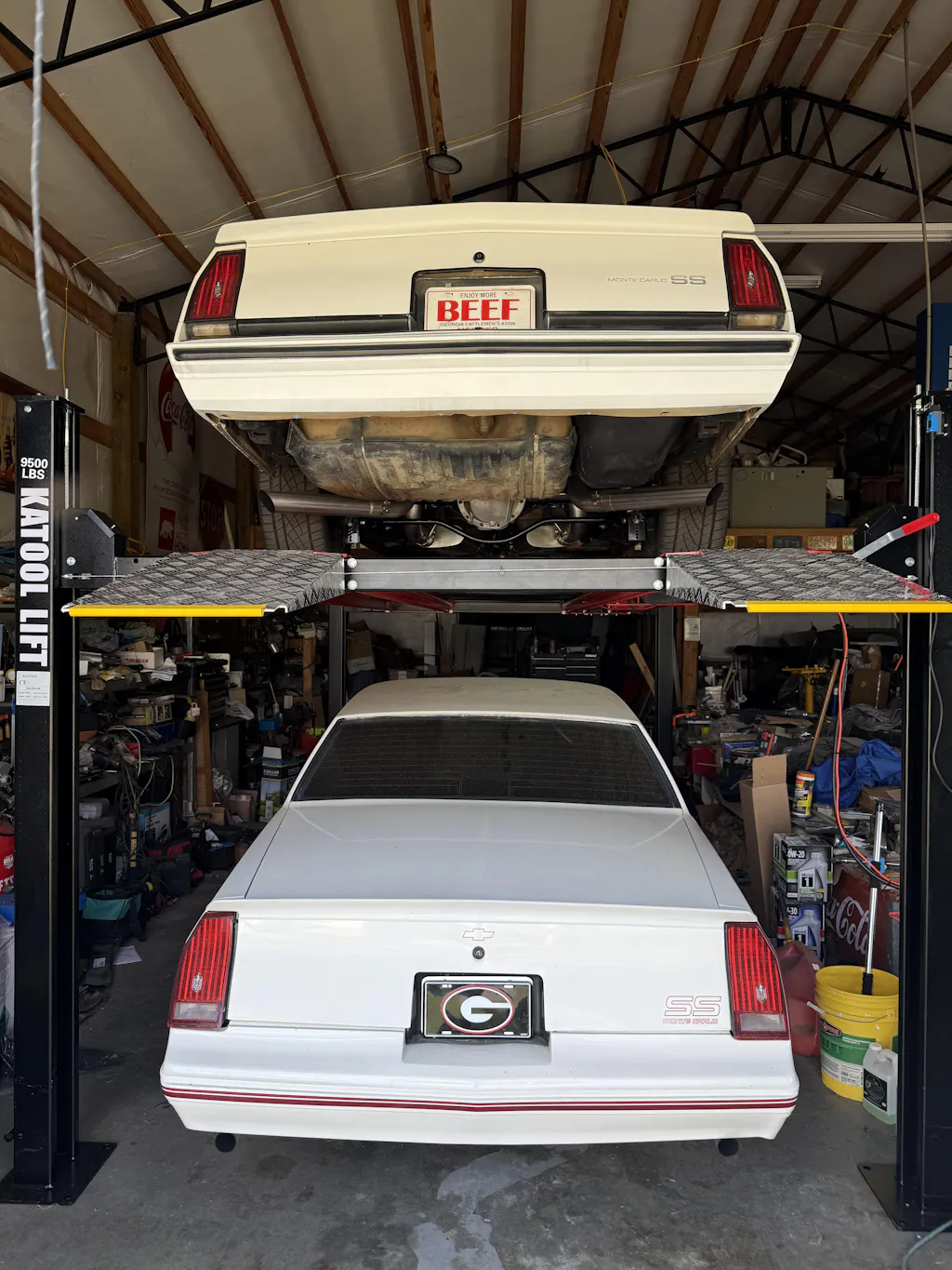 Katool 4 Post Storage Lift - 9,500lb Capacity | KT-4H950