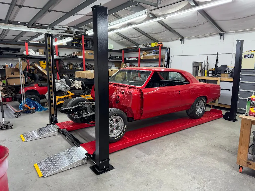 Katool 4 Post Storage Lift - 9,500lb Capacity | KT-4H950