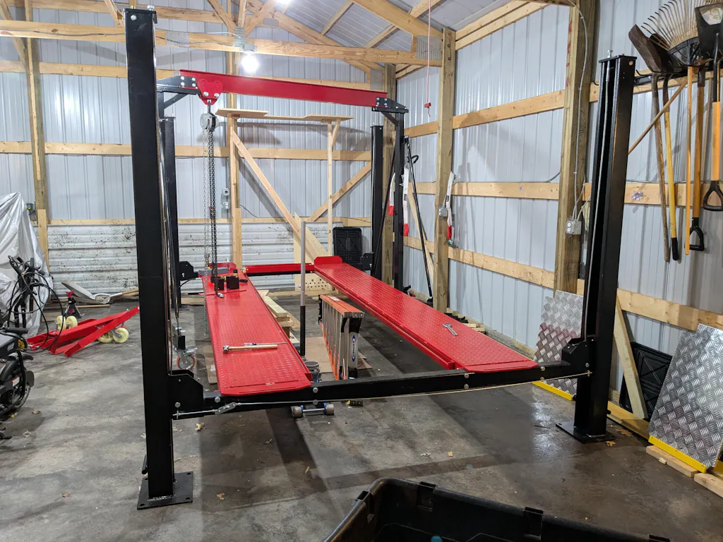 Katool 4 Post Storage Lift - 9,500lb Capacity | KT-4H950