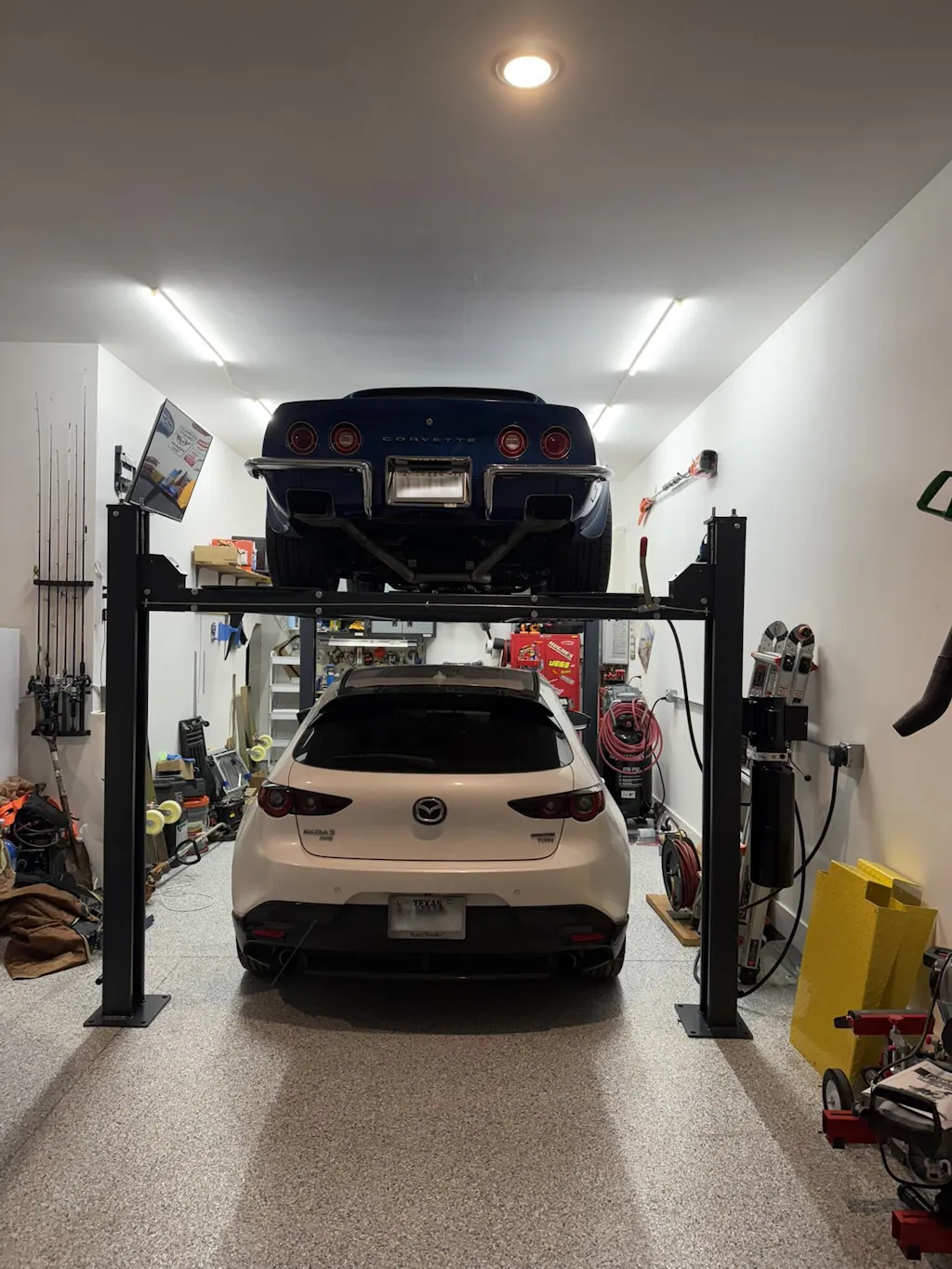 Katool 4-Post Car lift - 8,500lb Capacity | KT-4H850