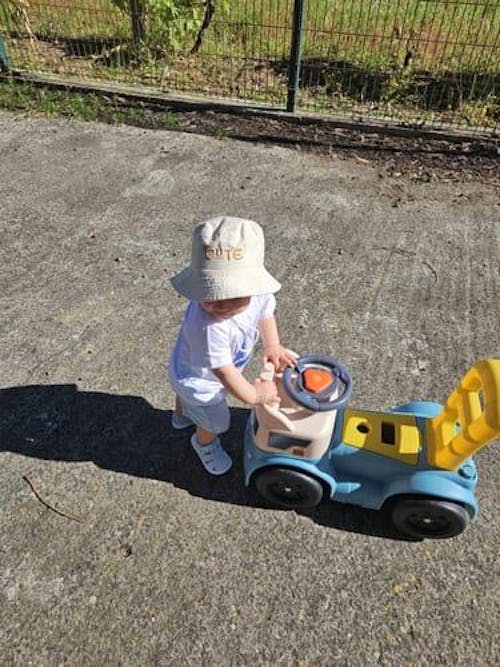 SANDÁLIA BAREFOOT MANGO LONA BLANDITOS BY CRIO'S