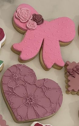 Tropical Petals Cookie Stamp