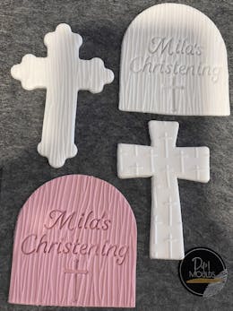 Embossed Rolling Pin - Woodgrain Pattern