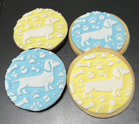 Easter Garden Embosser Cookie Stamp