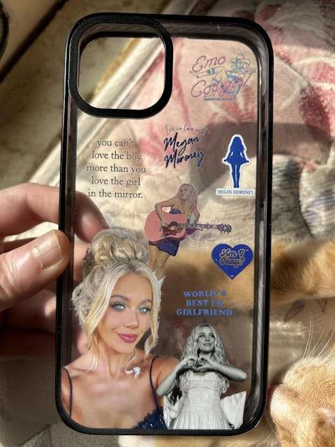 Custom Megan Moroney Collage Phone Case – Emo Cowgirl Aesthetic [1702]