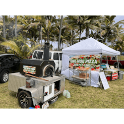 Chicago Brick Oven CBO 750 Outdoor Mobile Wood Fired Tailgater Pizza Oven