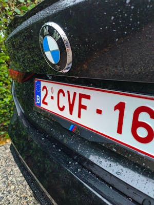 Support de plaque - BMW