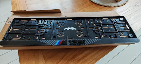 Support de plaque - BMW