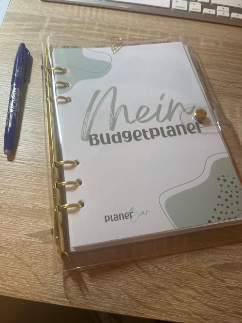 Budgetplaner (undatiert für 12 Monate) inkl. Anleitung