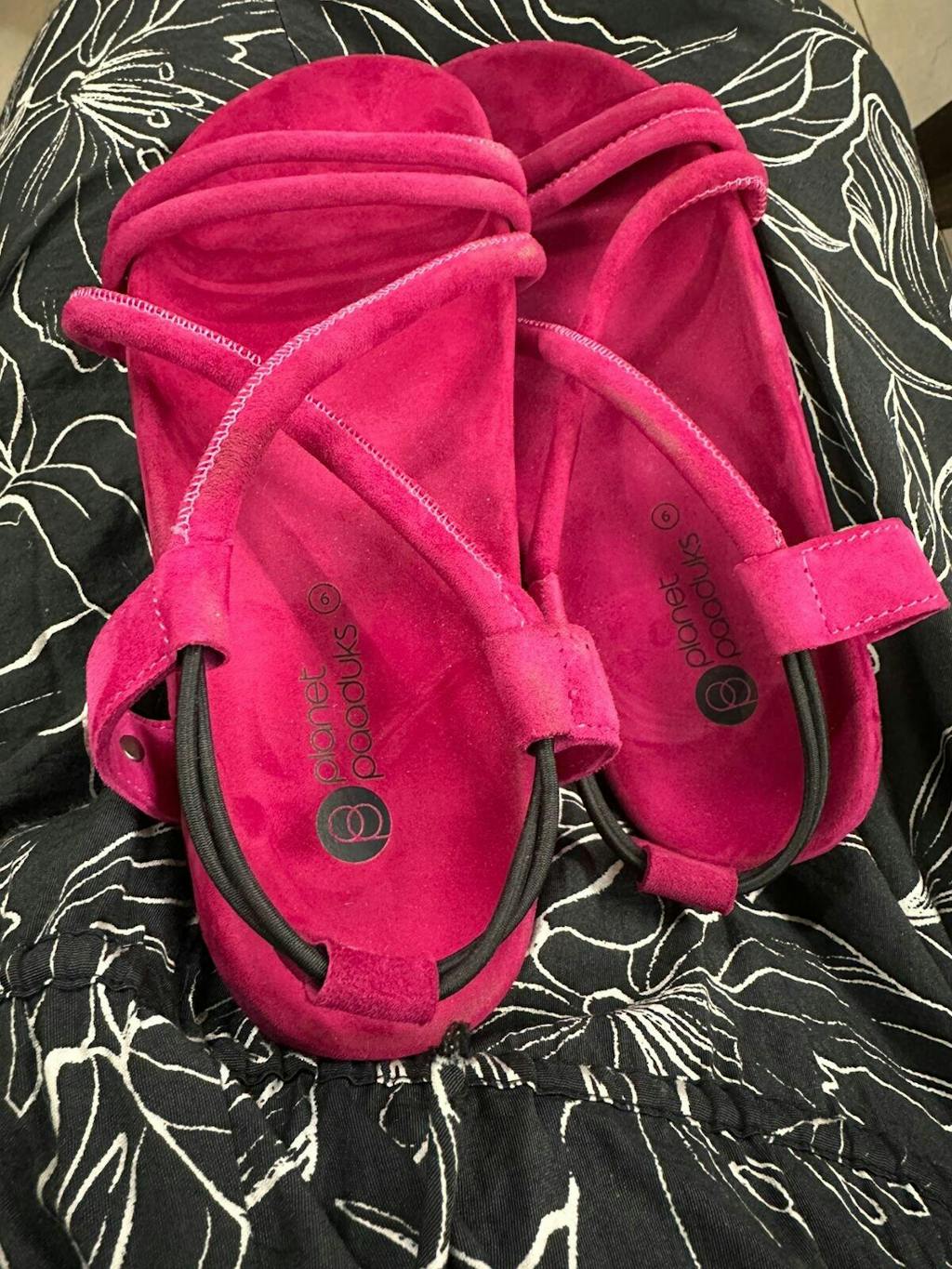 Blush Fuchsia Pink Women Sandals